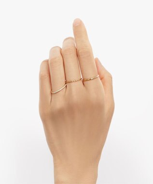 TOCCA 【WEB限定】STELLA RING K10 ダイヤモンド 指輪 ゴールド系