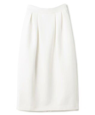 UNFILO BEAUTY FORM JERSEY コクーン スカート ホワイト