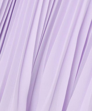 ANY KIDS 【2点セット】リボンボレロジャケット+シフォンプリーツ ワンピース ラベンダー