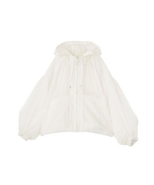 AMERICAN HOLIC シアーリップストップブルゾン Off White