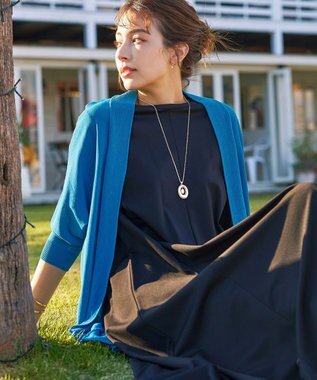 Tiaclasse 【安田美沙子さん着用・2way】オーバルパールロングネックレス ゴールド