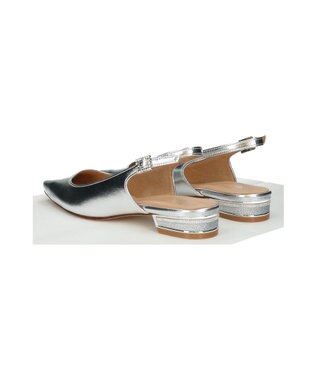 Bridget Birkin 【PARADIS COULEUR】ビジューレーンバックバンドパンプス シルバー