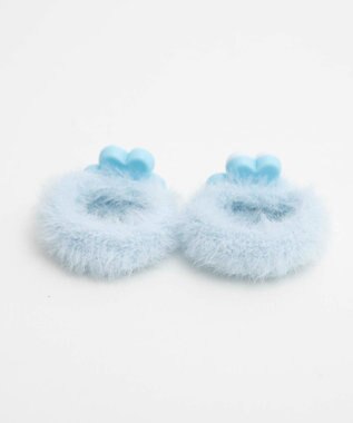 WEGO ミニモンスターヘアゴム2点セット ブルー