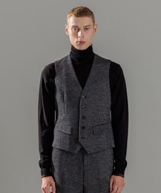 JOSEPH HOMME 【LEON 掲載】ドビージャージー　ジレ ライトグレー系