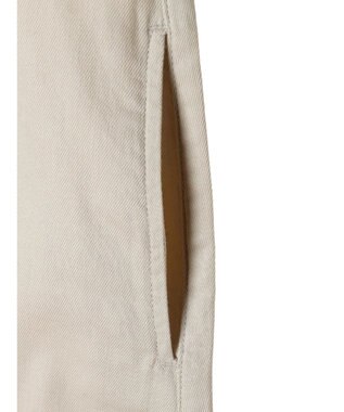 AMERICAN HOLIC ツイルＷポケットＡラインワンピース Ivory