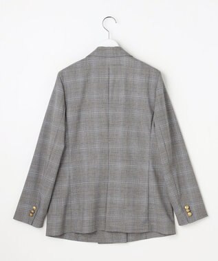 J.PRESS LADIES ANASTASIAトロ ダブル ジャケット グレーチェック系