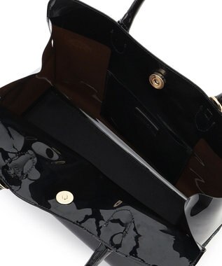 23区 クリア トートバッグ ブラック系