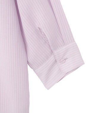 AMERICAN HOLIC ウエストタックシアーストライプシャツ Pink