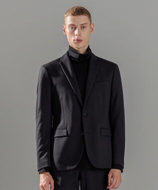 JOSEPH HOMME ウーステッドモックロディ ジャケット＜裏地：フォトコラージュプリント＞ グレー系1