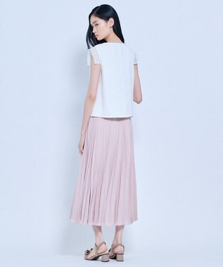 TOCCA VEGA＆STAR LACE ブラウス アイボリー系