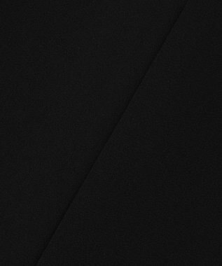 自由区 FORMAL 【洗える/着心地楽々】セオプラスエス ウォッシャブル ワンピース ブラック系