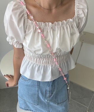 WEGO デザインビーズストラップ 柄3