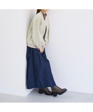 MODE ET JACOMO <noyau>レースアップワークブーツ カーキ