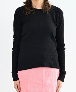 crêprie tsumori chisato creperie LONG SLEEVES T-SHIRT クレプリ 長袖Tシャツ BLACK