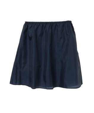 earth music&ecology レイヤードショルダー配色ステッチワンピース Deep Blue