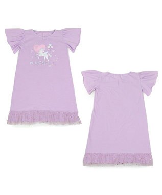 Mother garden マザーガーデン フリル袖 ワンピース Ｍ/L サイズ 100～120cm 120～140cm 《ユニコーン/野いちご》 ユニコーン