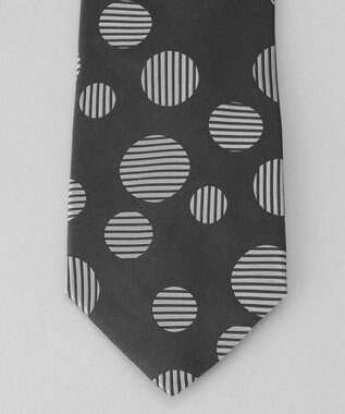 GOTAIRIKU GOTAIRIKU別注【日本製】シルク ネクタイ_小紋柄 グレー系8