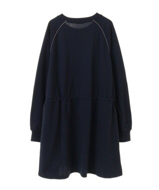 CRAFT STANDARD BOUTIQUE ライン入りロゴチュニック Navy