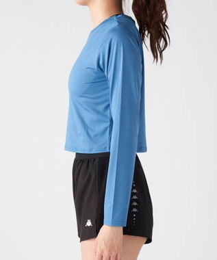 OP／FILA 【Kappa】ショート丈 マルチスポーツTシャツ ブルー