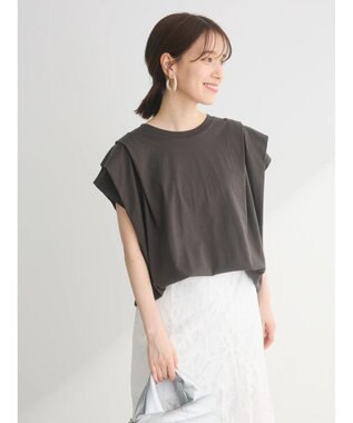 Green Parks ・ＳＵＧＡＲ　ＳＰＯＯＮ【ＣＯＯＬ】ショルダータックＴＥＥ Charcoal Gray