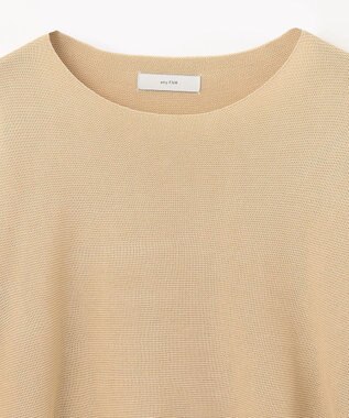 ANY L 【洗濯機可/UVカット】アクリルガータードルマンニット イエロー