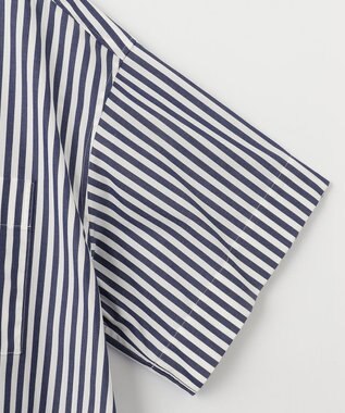 NAVE 【Nave　洗える】シャツ ドレス ネイビー系1