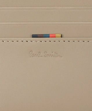 Paul Smith ハイライトステッチ 2つ折り財布 ベージュ