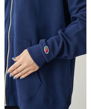 Green Parks ■ＦＲＵＩＴ　ＯＦ　ＴＨＥ　ＬＯＯＭ　ロゴパーカー Navy