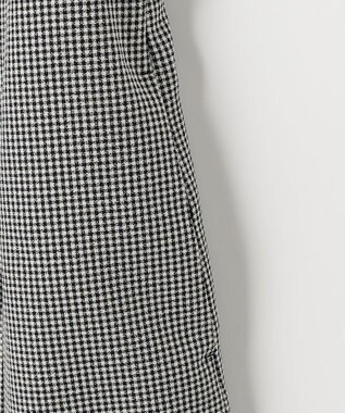 ANY SIS L 【2WAY】ジレラップ ワンピース モノトーンギンガム