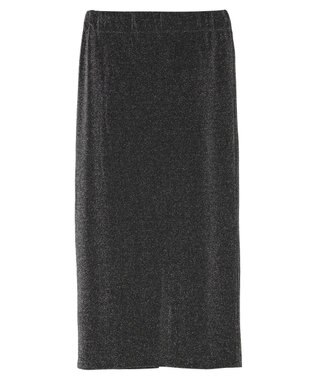 Green Parks ・Ｐｅｔｉｔ　Ｆｌｅｕｒ　ラメナロースカート Black