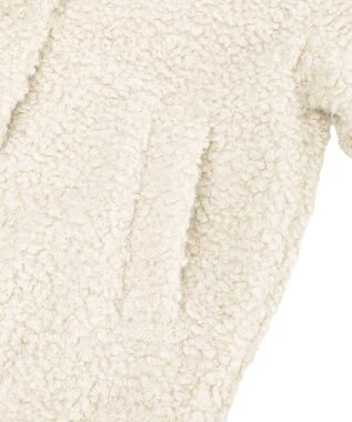 earth music&ecology ループファーコート Ivory