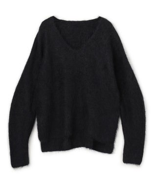 uncrave アルパカニット Vネックトップス