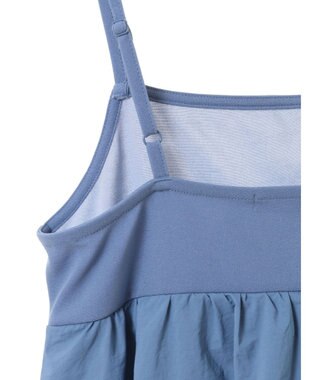 Green Parks armonia.ペプラムキャミワンピース Gray