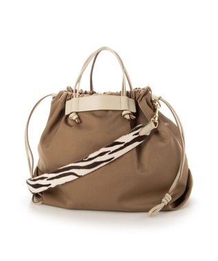 UNBILLION kakatoo ナイロンドローストリング3wayトートバッグ