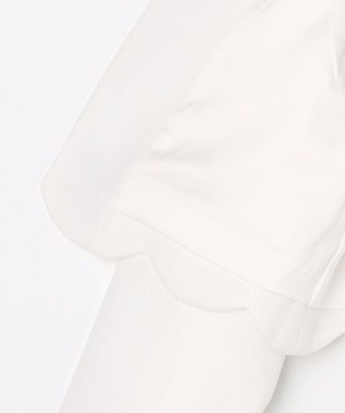 ANY KIDS 【2点セット】リボンボレロジャケット+シフォンプリーツ ワンピース ラベンダー