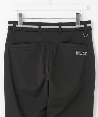 23区GOLF 【MEN】【ストレッチ/撥水】カジュアルパンツ ブラック系