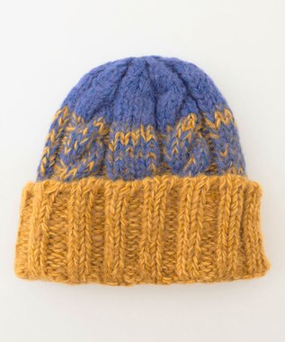 J.PRESS YORK STREET 【UNISEX】ハンドメイド フィッシャーマン ニットキャップ