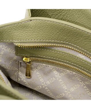 IBIZA イニシオ　牛革　ショルダーバッグ モカ