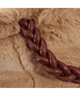 ROOTOTE 1262【エコファートート】LT.デリ.ファーバスケット-A 03：モカ