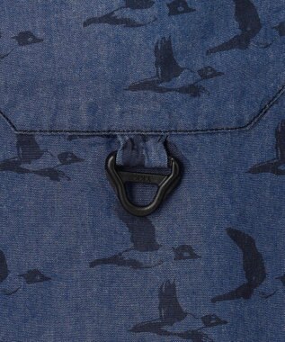 JOSEPH ABBOUD MOUNTAIN 【テーム ヤルヴィコラボ】バードプリント シャツ ネイビー系6