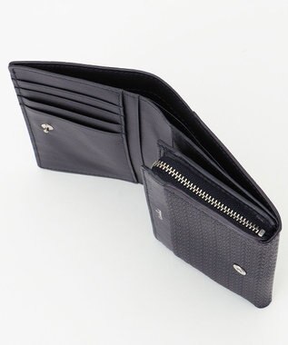 airlist Lファスナー小銭入れ付き二つ折財布 Lily リリィ ネイビー