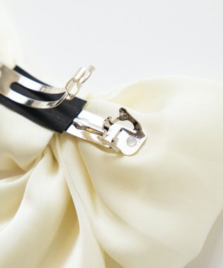 WEGO BIGリボンバレッタ オフホワイト