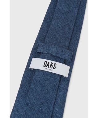 DAKS VBCリネンウールサージ 3フォールドタイ ラベンダー