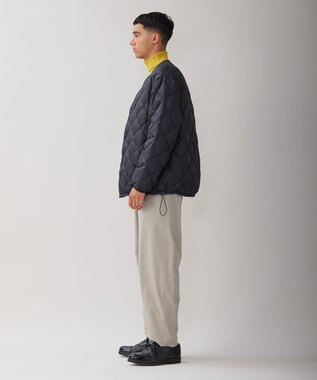 UNFILO 【MEN】UNFILO × TAION キルティングブルゾン ブラック系