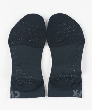 CW-X 【UNISEX】 CW-X ソックス すべり止め付き ショート 足裏アーチサポート 日常～軽スポーツに ユニセックス HYR206 /ワコール ブラック