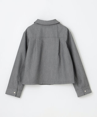 組曲 KIDS 【110-140㎝】リボンポケット ジャケット グレー