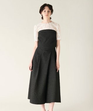 GRACE CONTINENTAL ビスチェsetワイドパンツ ブラック