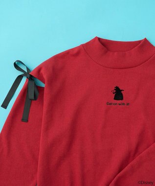 earth music&ecology ふしぎの国のアリス／スリットリボンスウェット Red