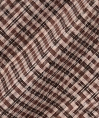 ANY KIDS チェックショートパンツ ブラウン