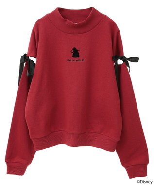 earth music&ecology ふしぎの国のアリス／スリットリボンスウェット Red